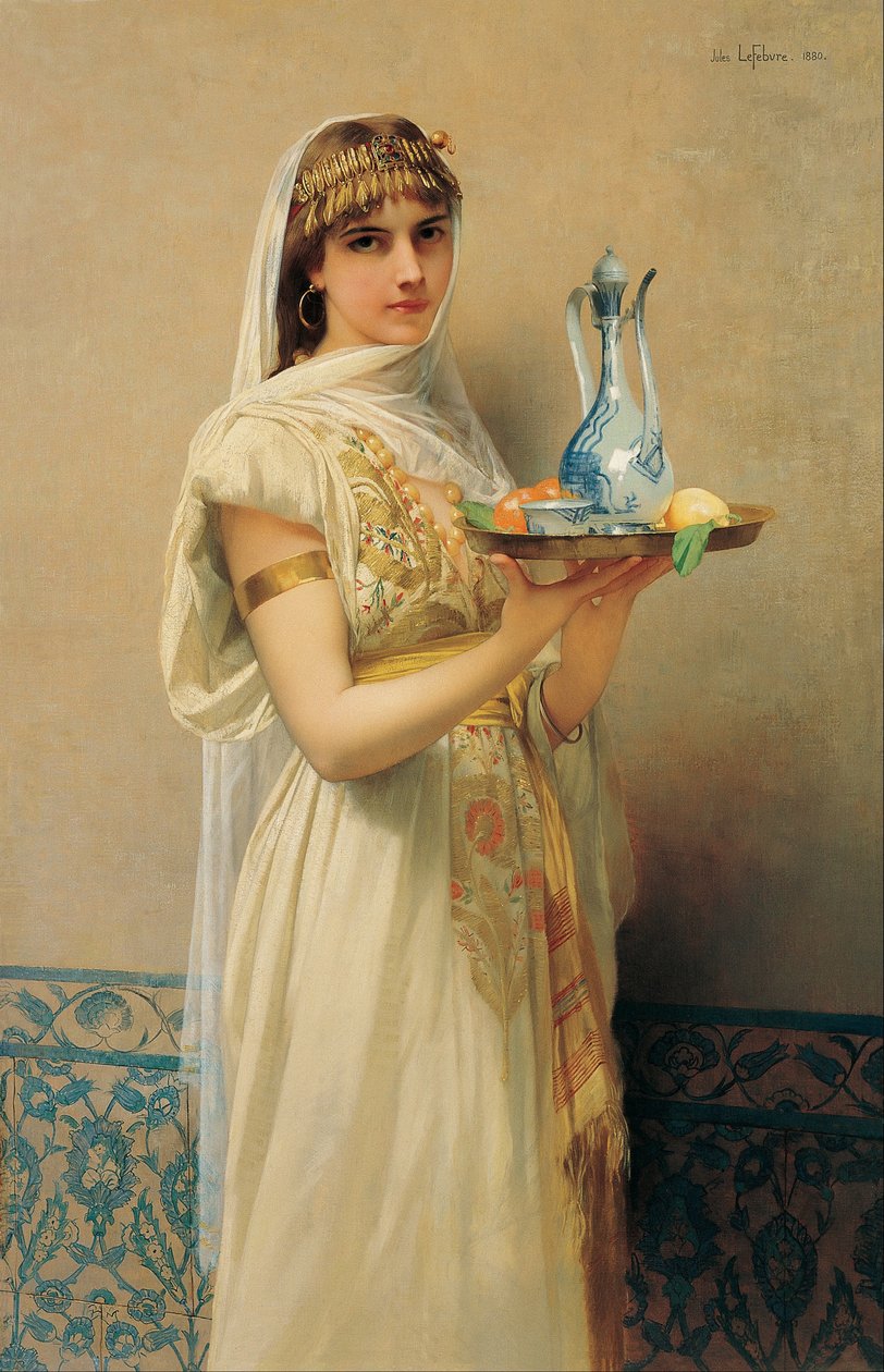 Servitore, 1880 da Jules Joseph Lefebvre