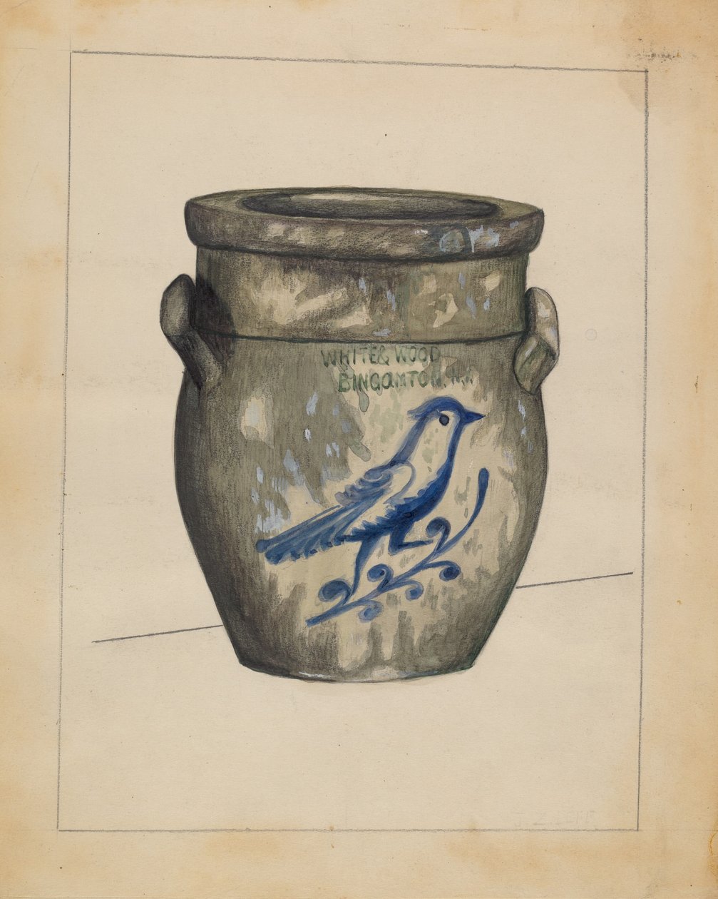 Vaso, c. 1936 da Jules Lefevere