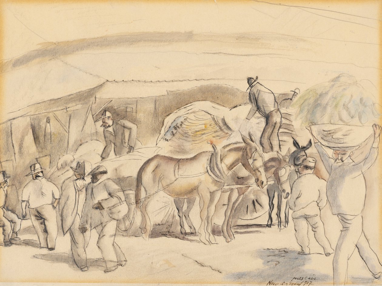 Mietitori da Jules Pascin