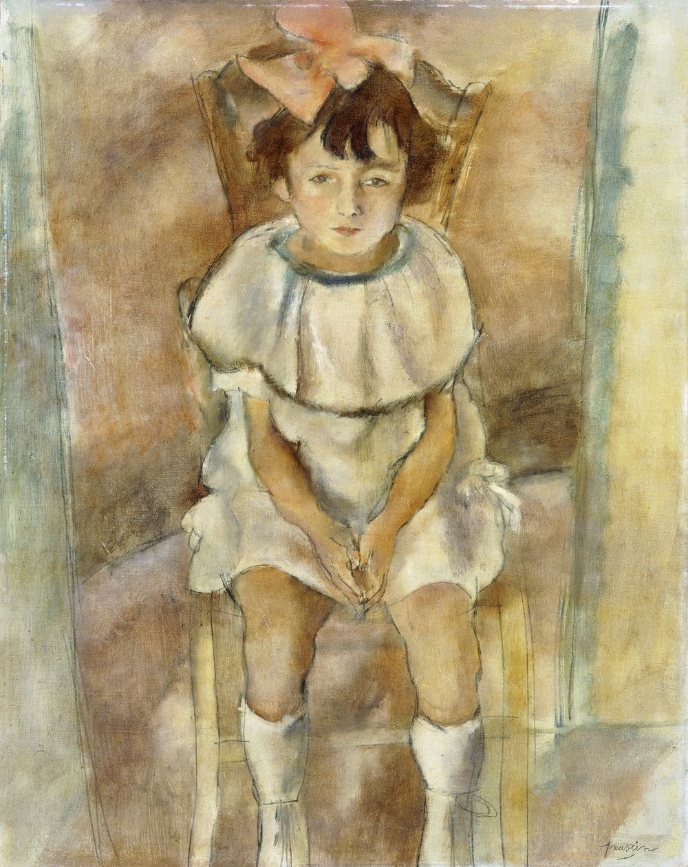 Bambina in rosa, 1926 da Jules Pascin