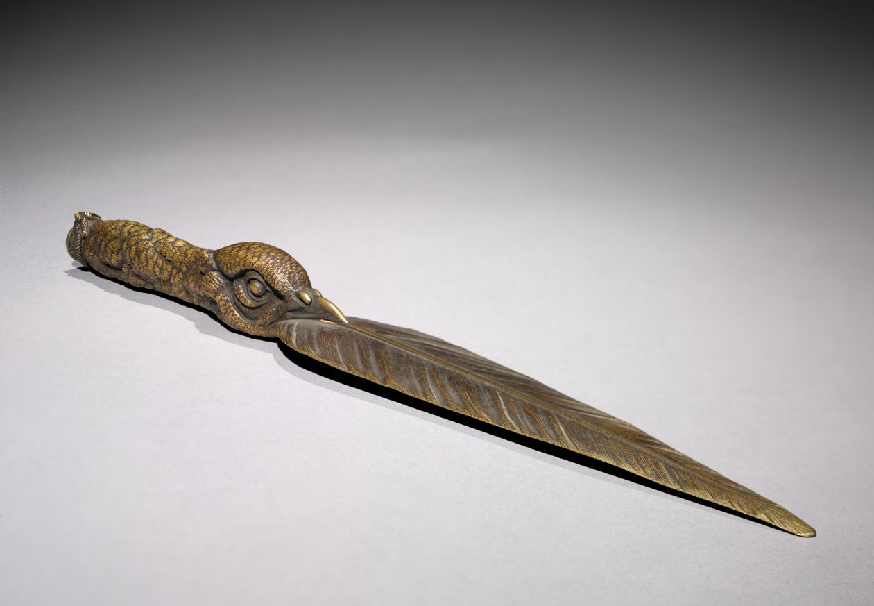 Coltello di carta, 1800 da Jules Pierre Moigniez