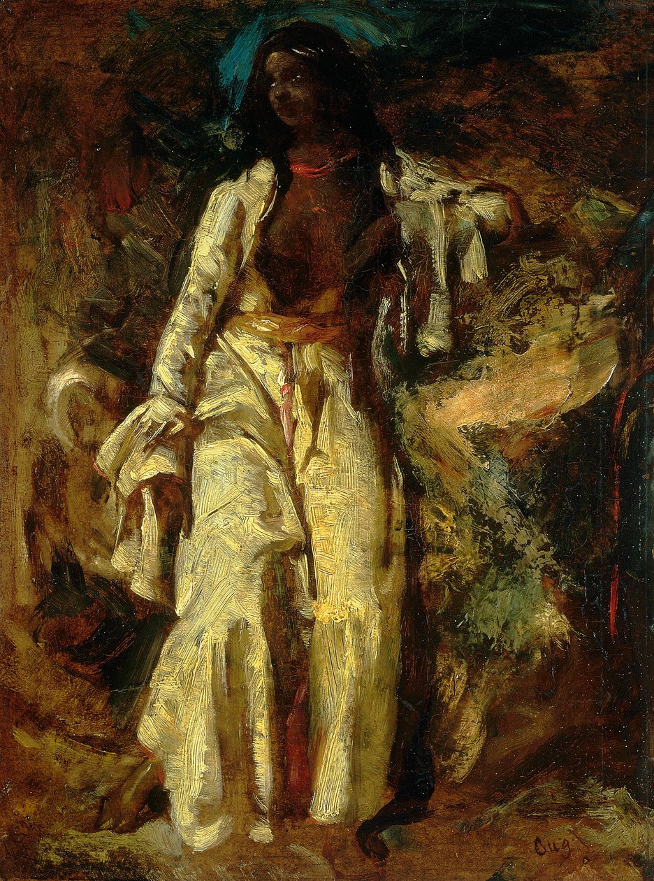 Donna nubiana da Jules Robert Auguste