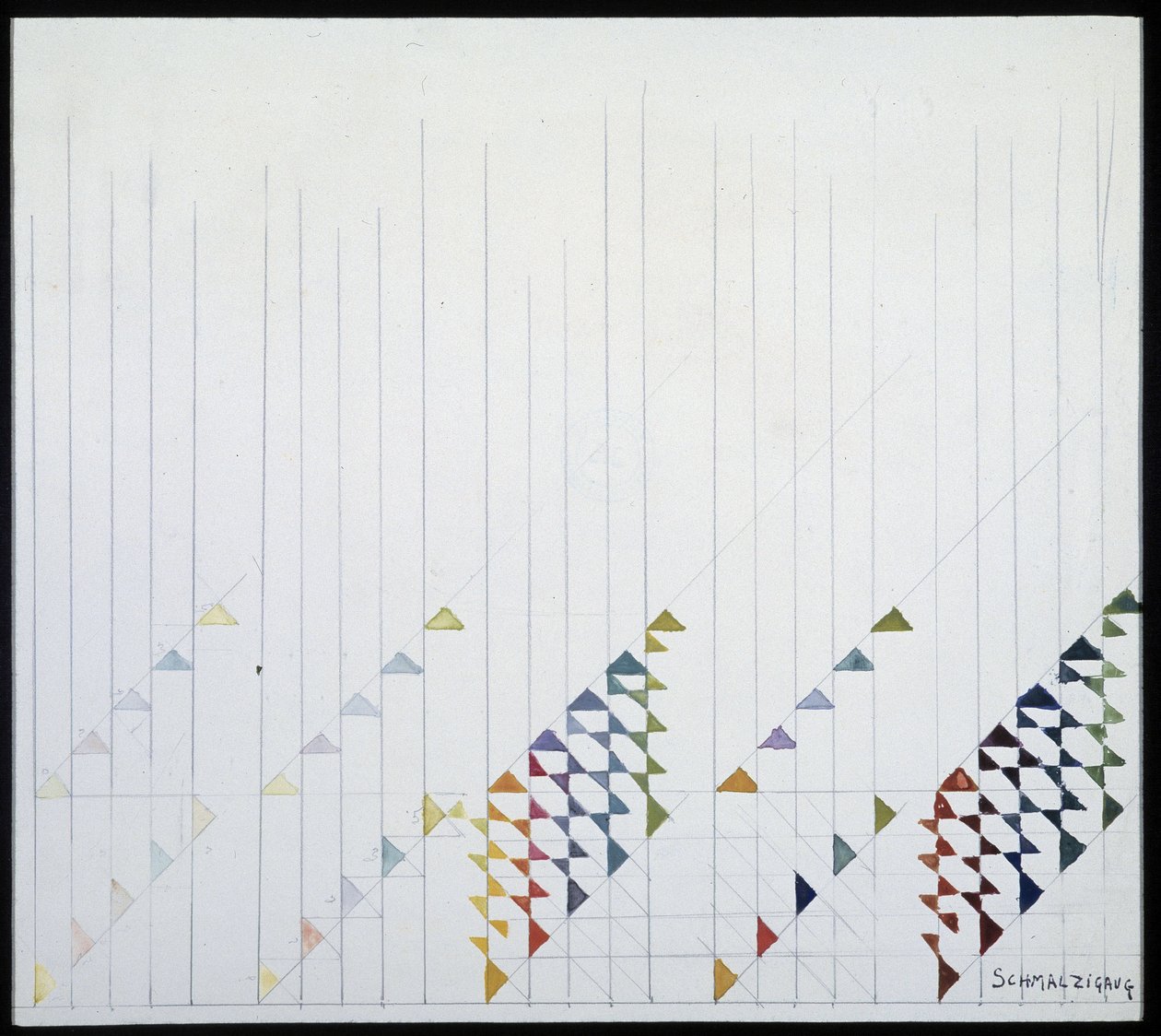 Arte futuristica di Jules Schmalzigang, circa 1914 da Jules Schmalzigaug