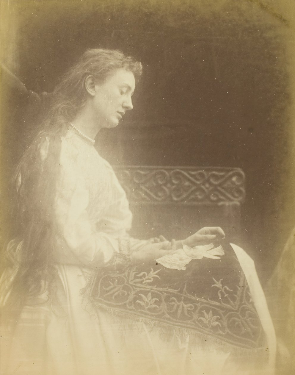 Elaine, ca. 1874 da Julia Margaret Cameron