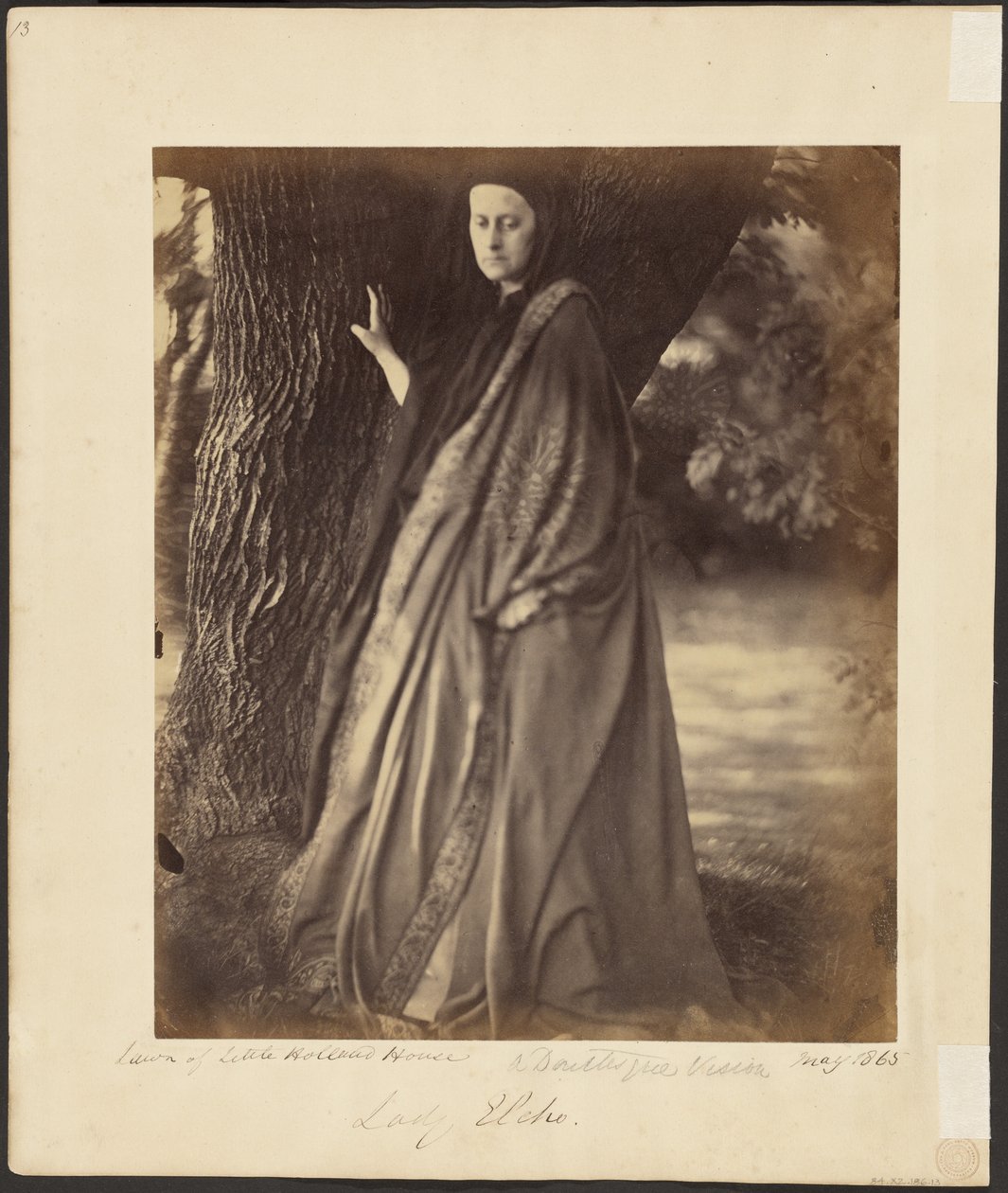 Lady Elcho / Una visione dantesca da Julia Margaret Cameron