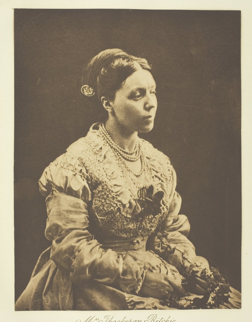 Signora Thackeray Ritchie da Julia Margaret Cameron