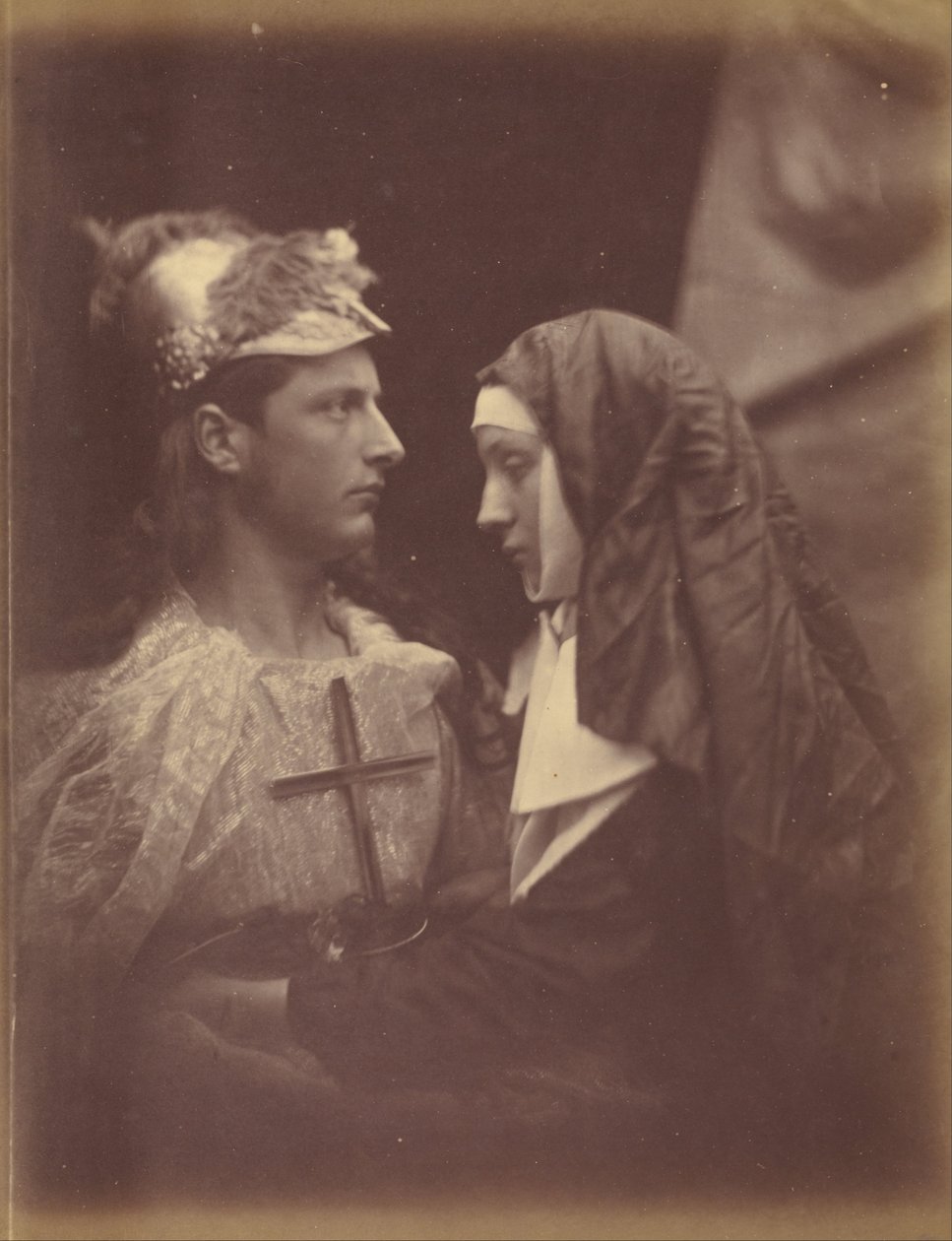 Sir Galahad e La Suora Pallida da Julia Margaret Cameron