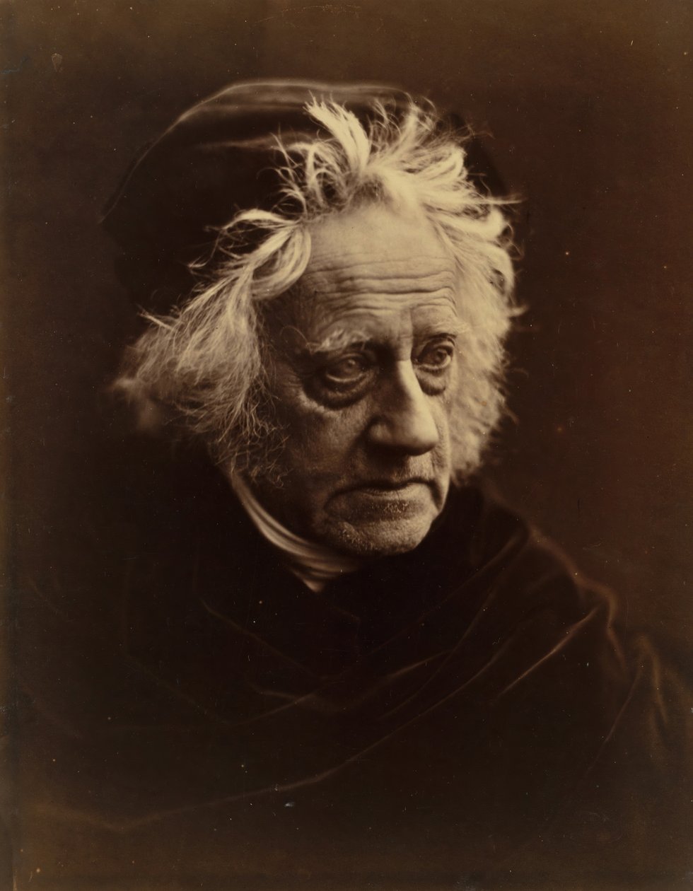 Sir John Herschel, aprile 1867 da Julia Margaret Cameron