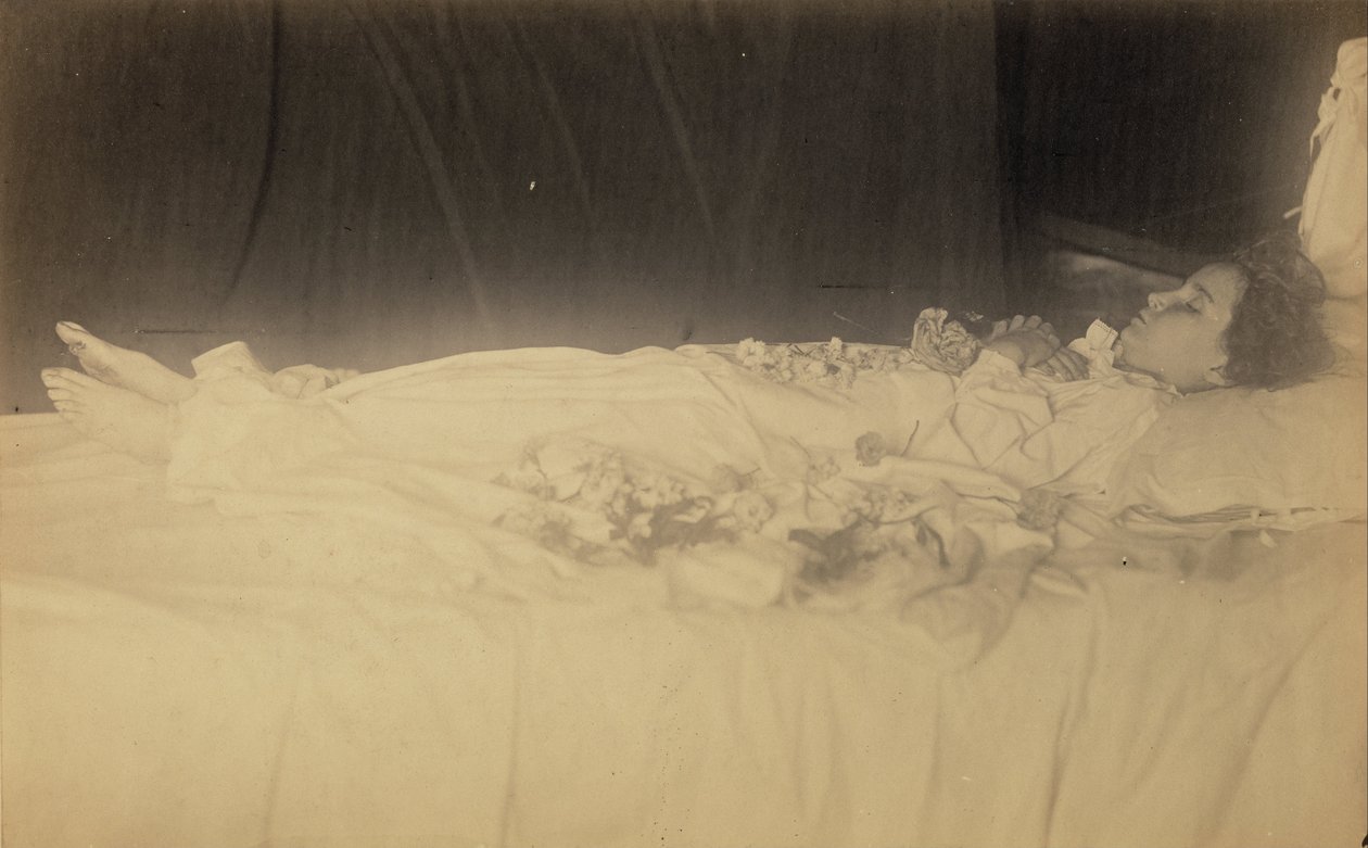 [Studio di un bambino morto] da Julia Margaret Cameron
