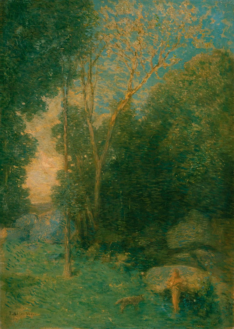Pan e il lupo da Julian Alden Weir