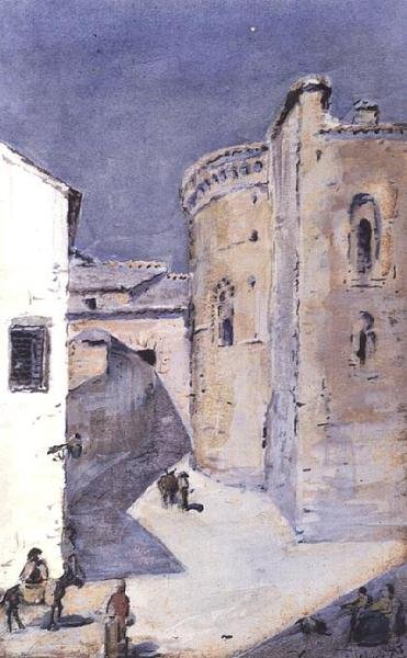 Una città spagnola da Julian Alden Weir
