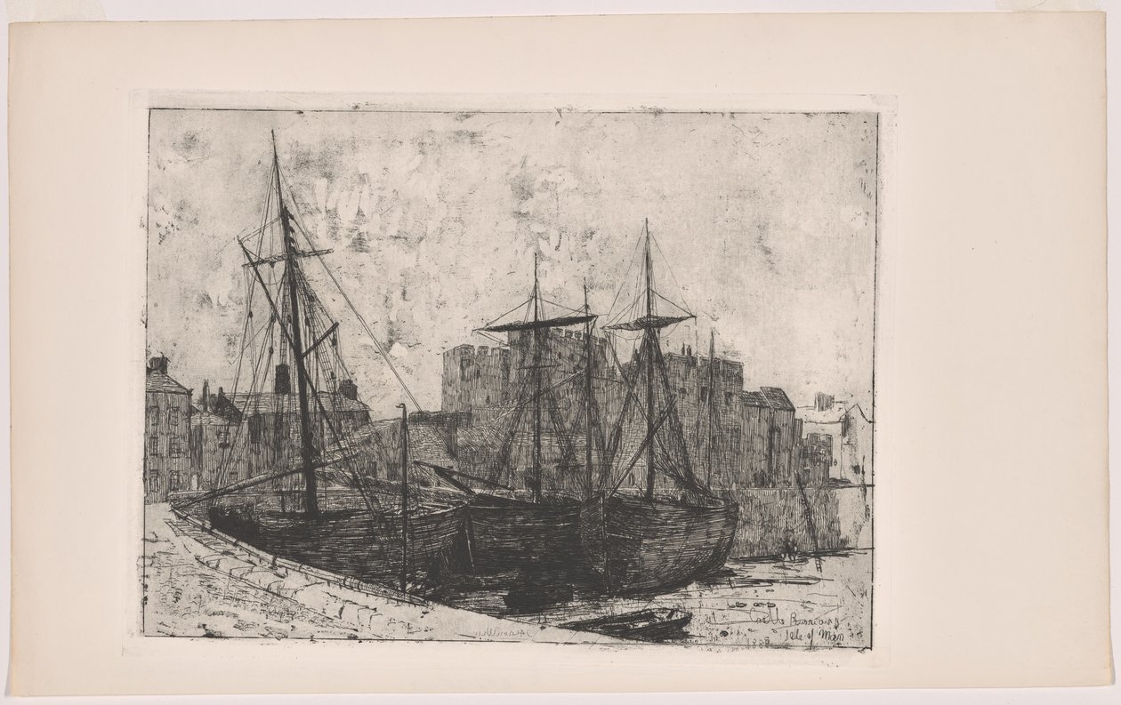 Castello di Rushen--Isola di Man da Julian Alden Weir