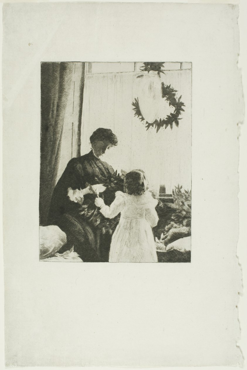 Verdi di Natale da Julian Alden Weir