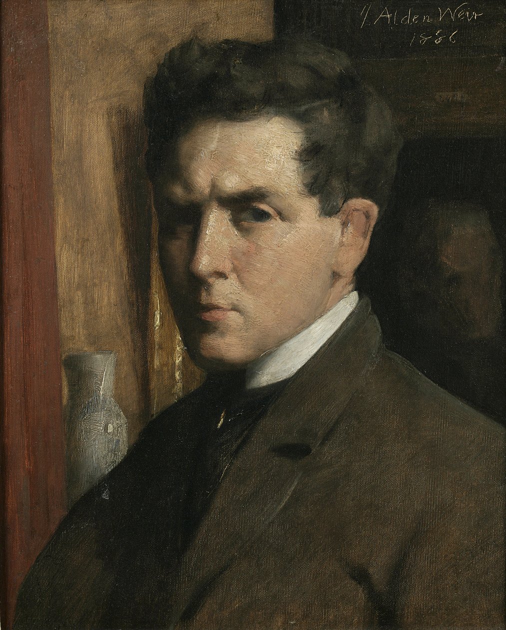 Autoritratto da Julian Alden Weir