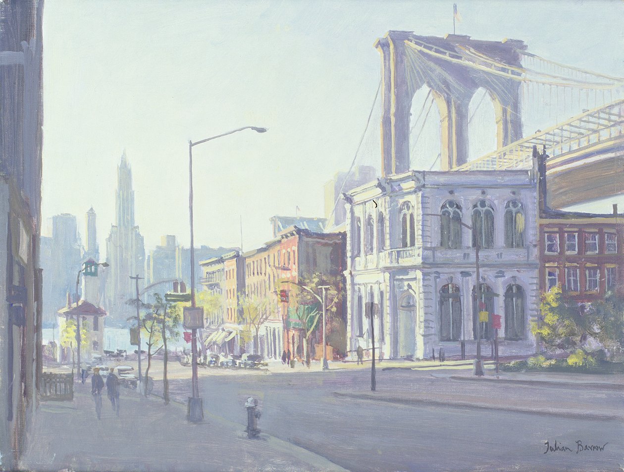 Ponte di Brooklyn, New York da Julian Barrow