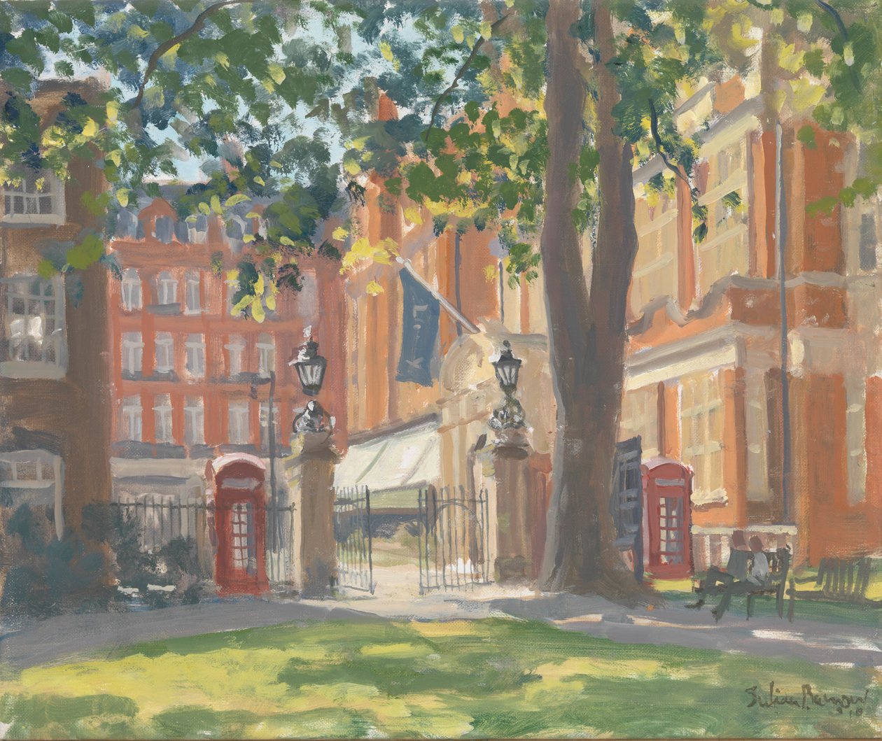 Giardini di Mount Street, Londra da Julian Barrow