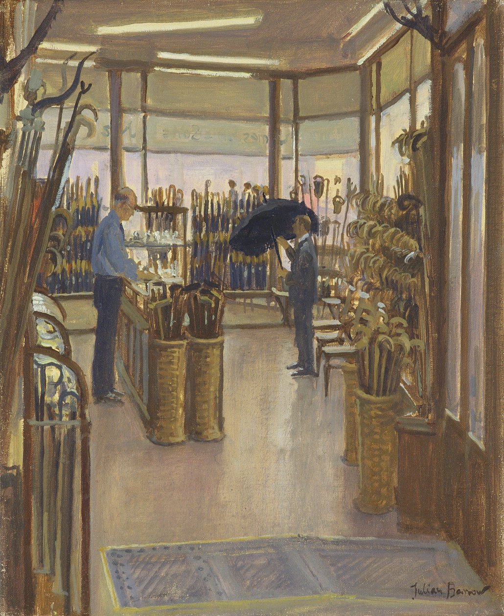 Il negozio di ombrelli, Holborn da Julian Barrow