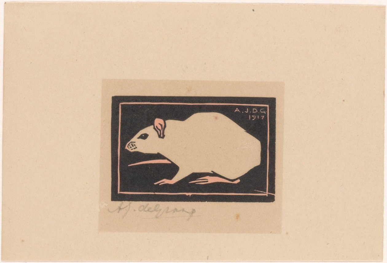 Topo da Julie de Graag (signed by artist)