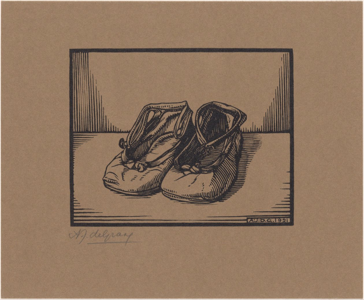 Paar di scarpe da Julie de Graag (signed by artist)