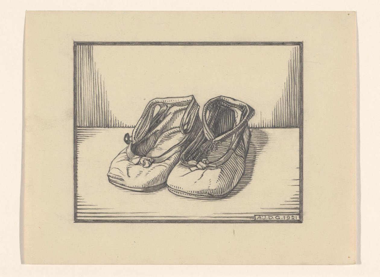 Paio di scarpe da Julie de Graag (signed by artist)