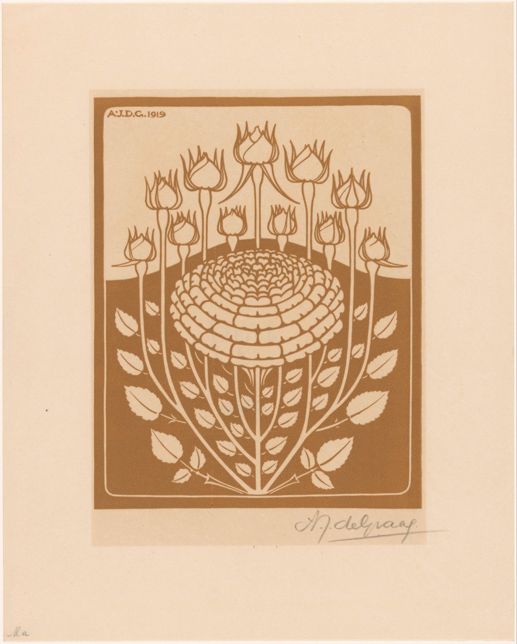 Rosaio da Julie de Graag (signed by artist)