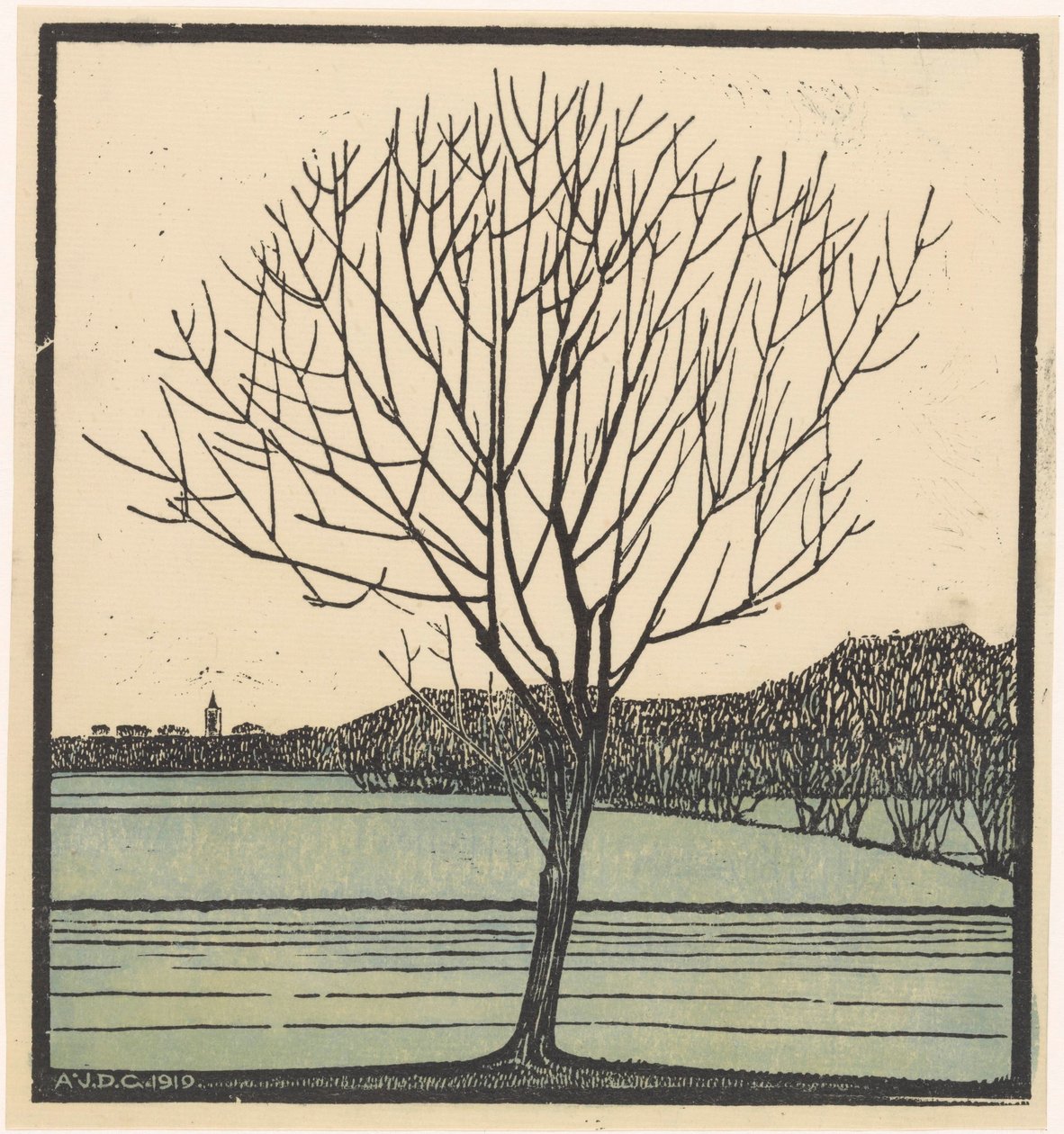 Albero spoglio da Julie de Graag