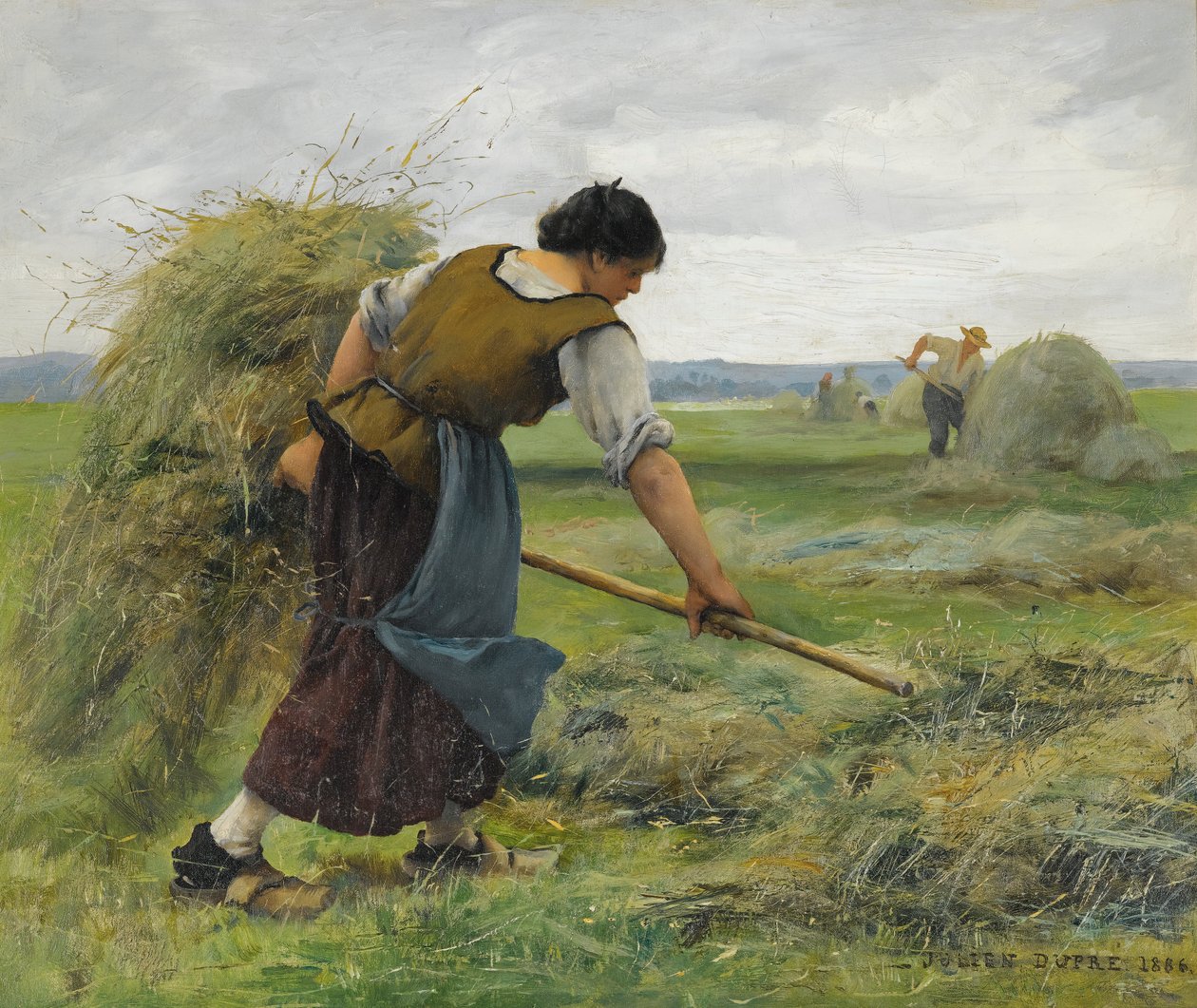 I mietitori (raccolta del fieno) da Julien Dupre