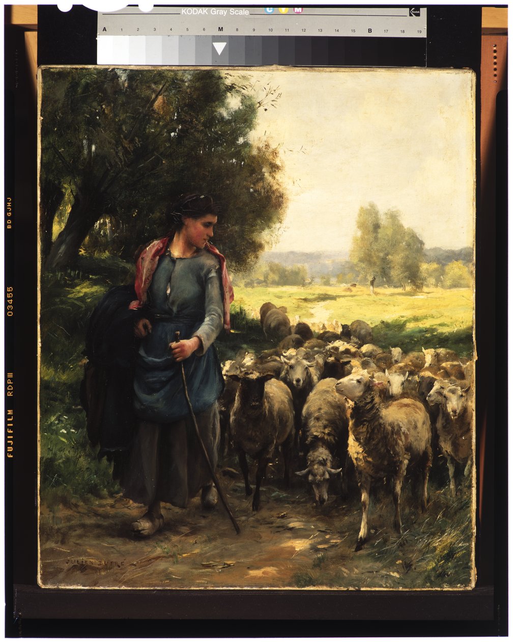 La giovane pastorella, c.1900 da Julien Dupre