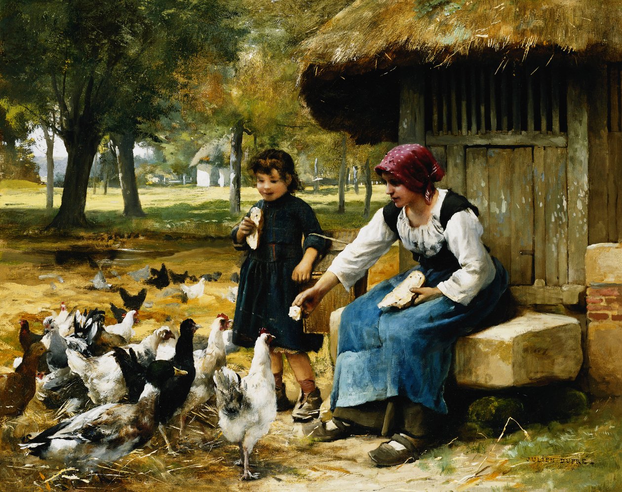 Ora della pappa da Julien Dupre