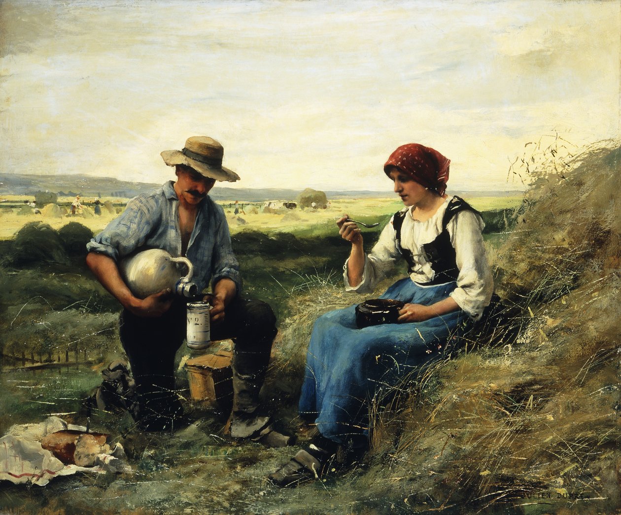 Il pasto di mezzogiorno da Julien Dupre
