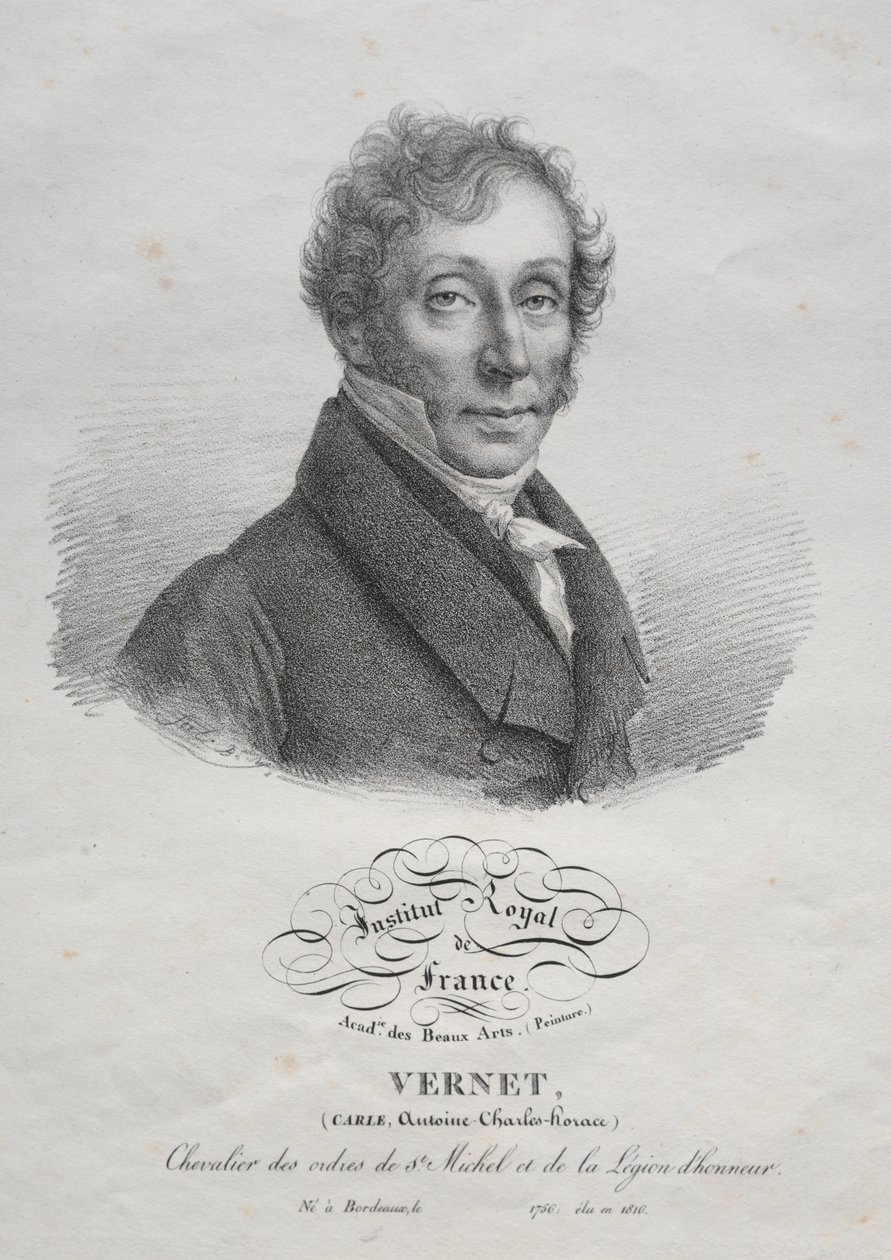 Carl Vernet da Julien Leopold Boilly