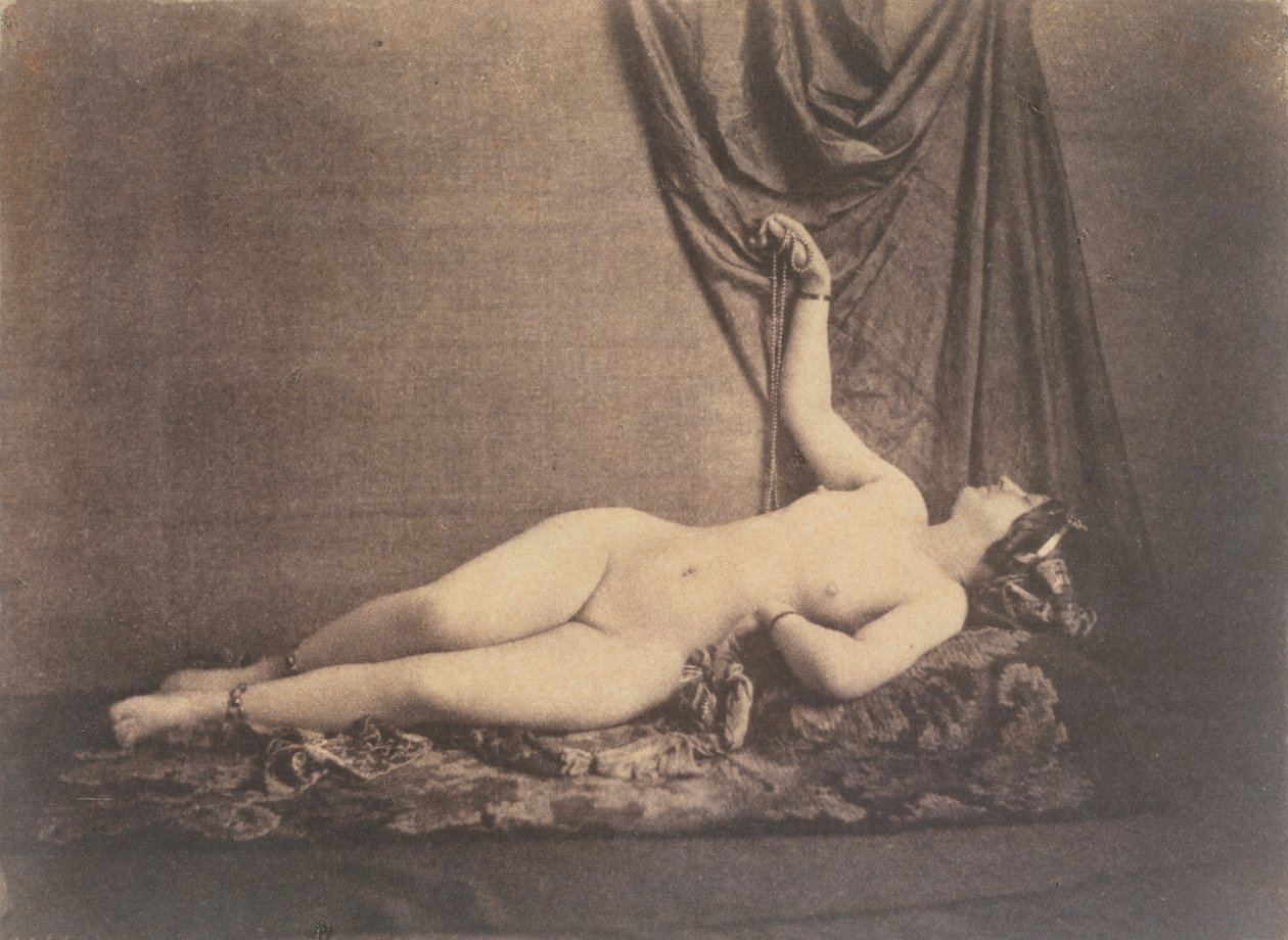 Nudo Femminile Disteso da Julien Vallou de Villeneuve