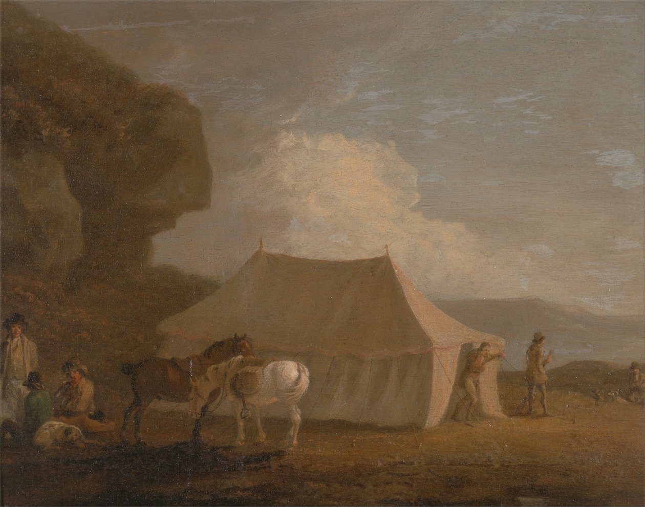 La festa del tiro da Julius Caesar Ibbetson