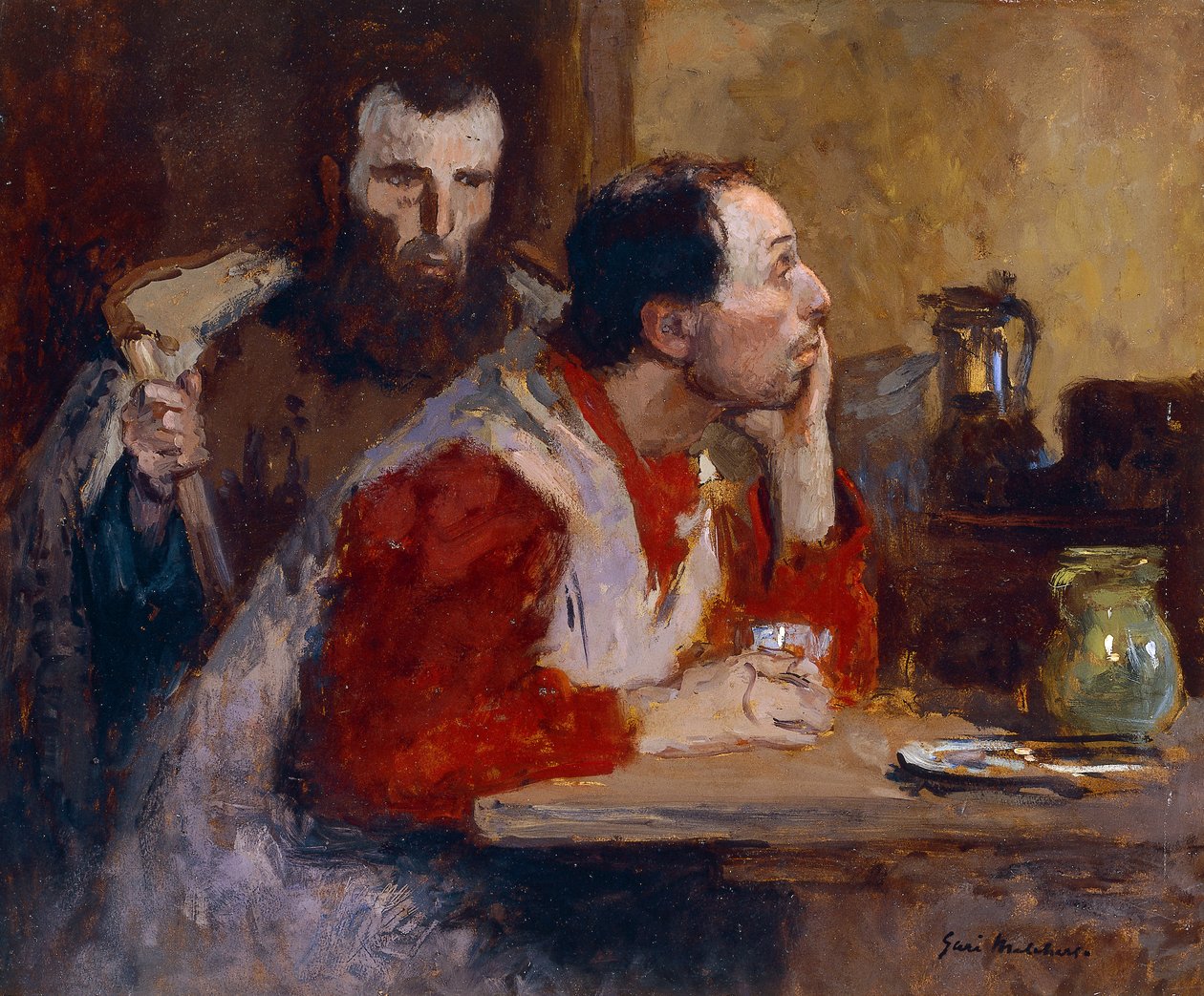 In una taverna da Julius Gari Melchers
