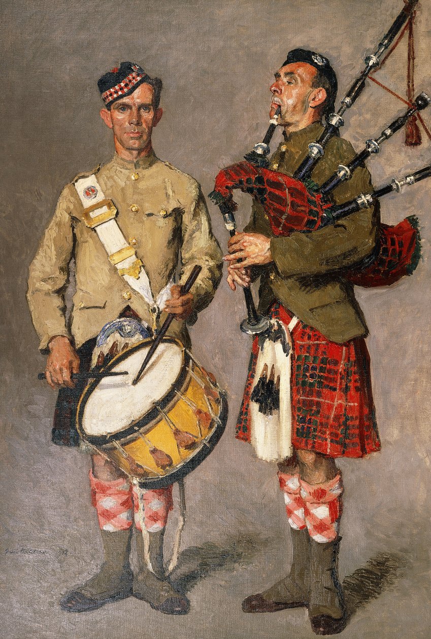 MacPherson e MacDonald da Julius Gari Melchers