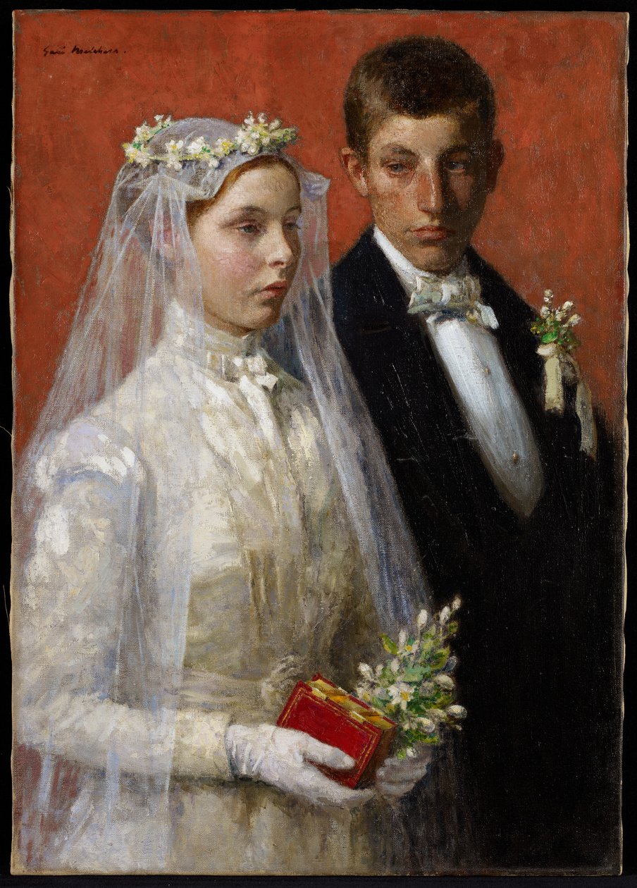 Matrimonio, 1893 da Julius Gari Melchers