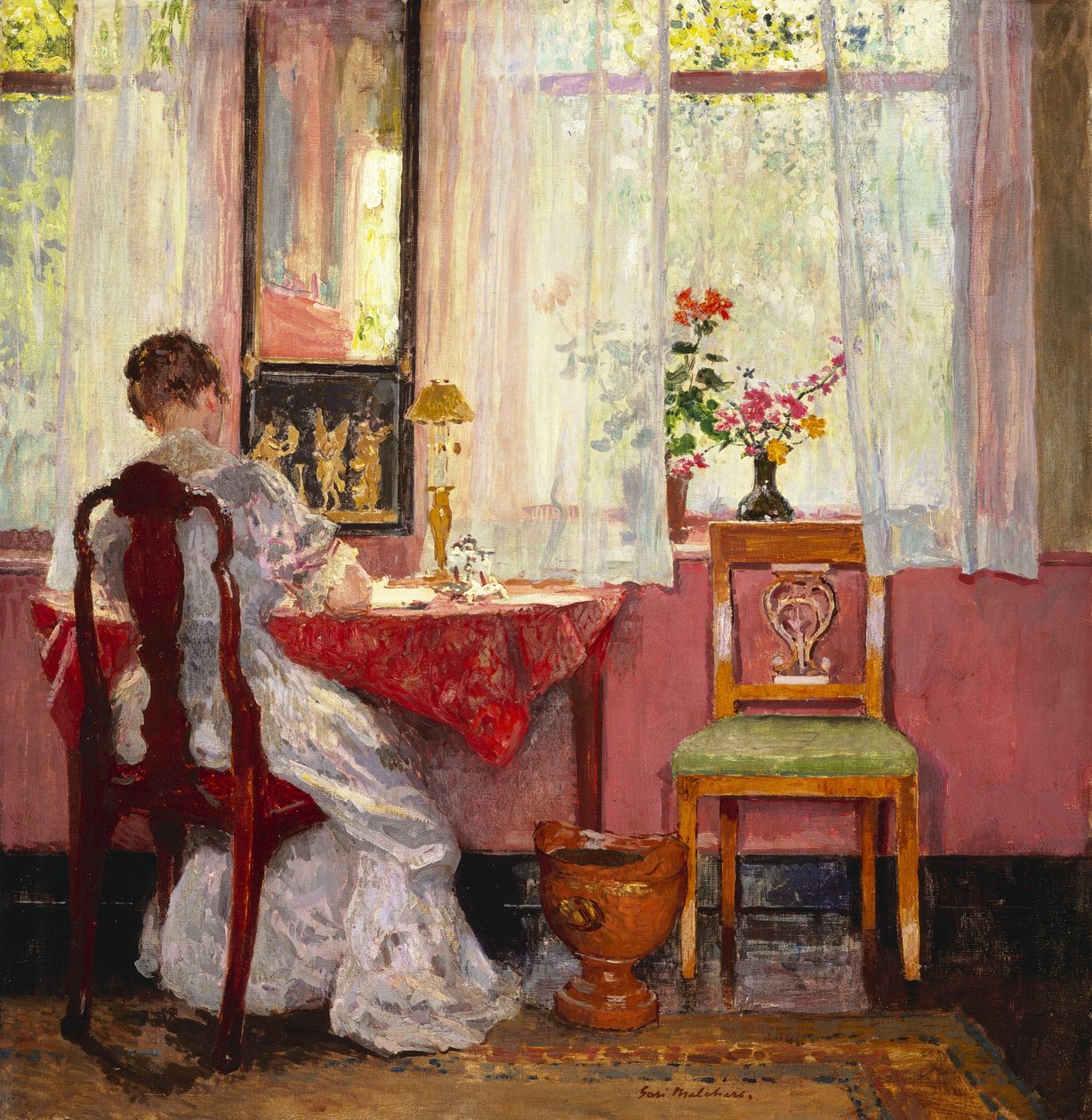 Scrittura da Julius Gari Melchers