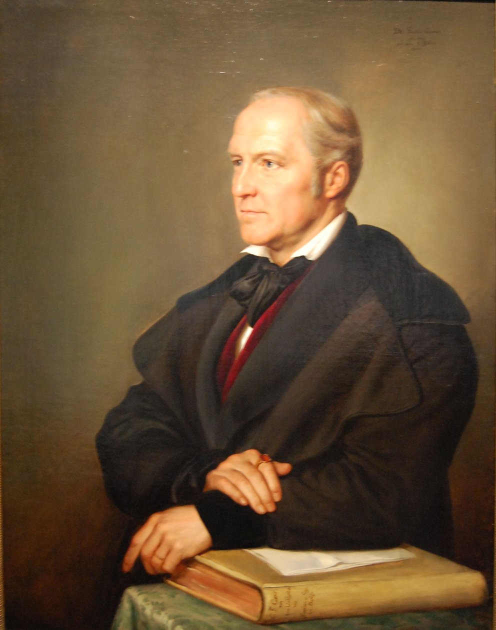 Ritratto di Carl Gustav Carus da Julius Hubner