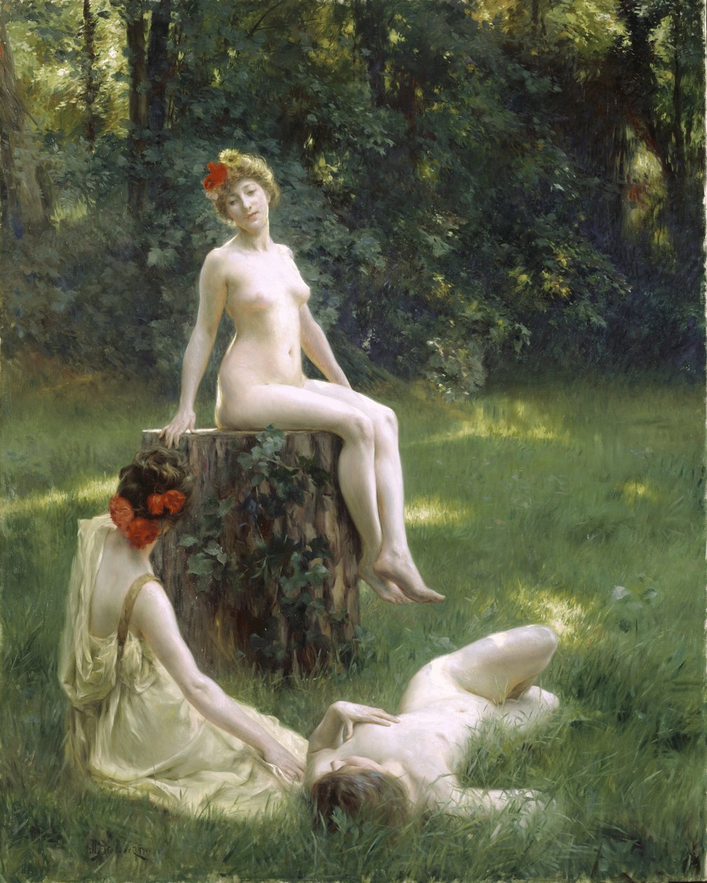 La radura, 1900 da Julius Leblanc Stewart