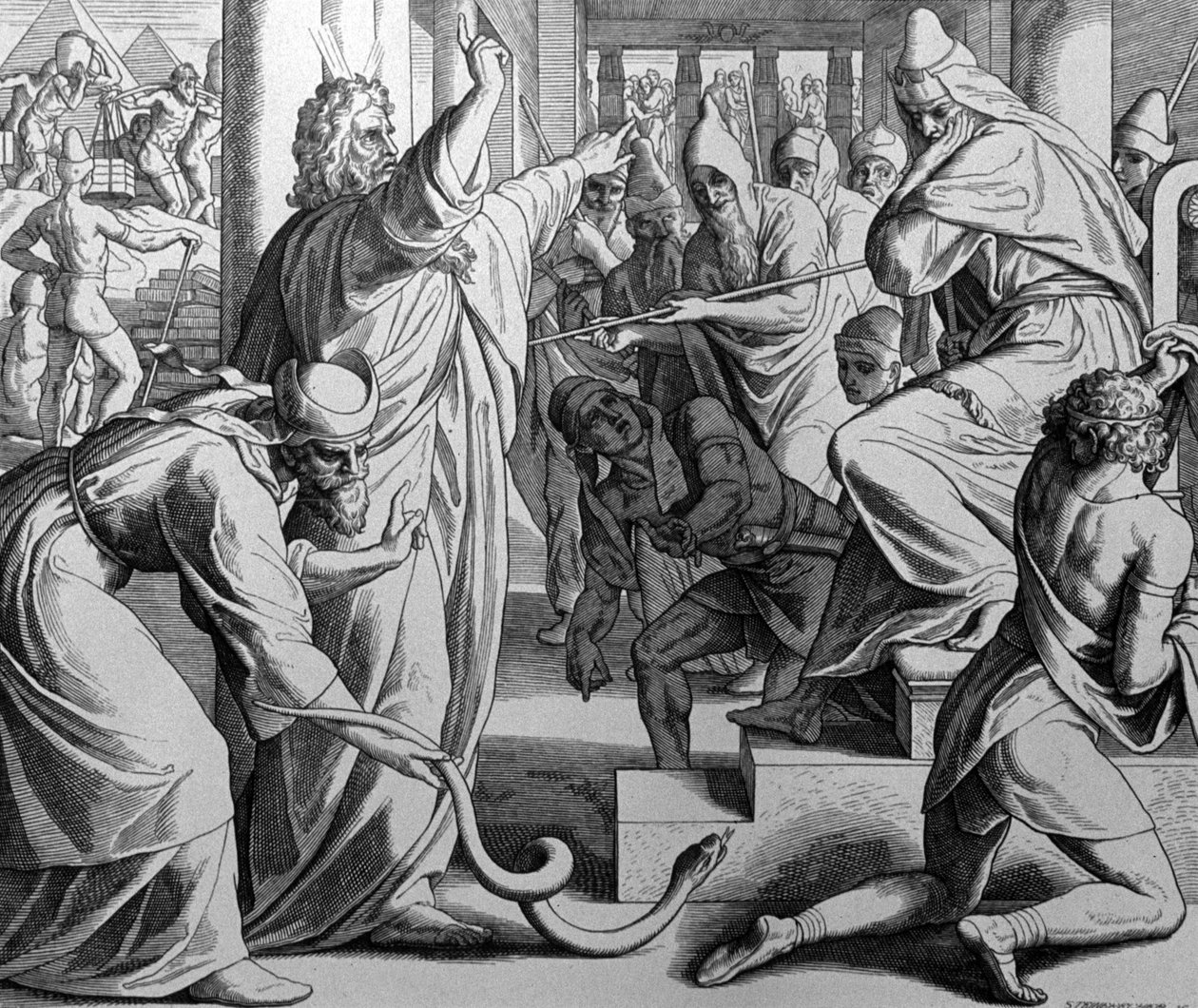 Mosè e Aronne da Julius Schnorr von Carolsfeld