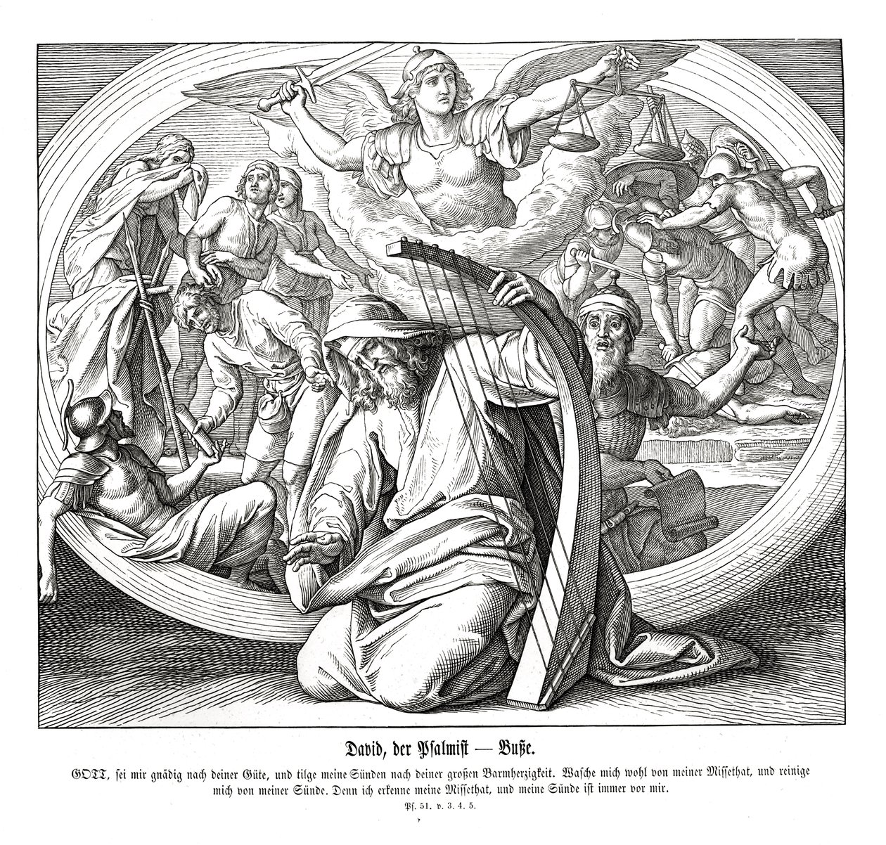 Salmi - pentimento da Julius Schnorr von Carolsfeld