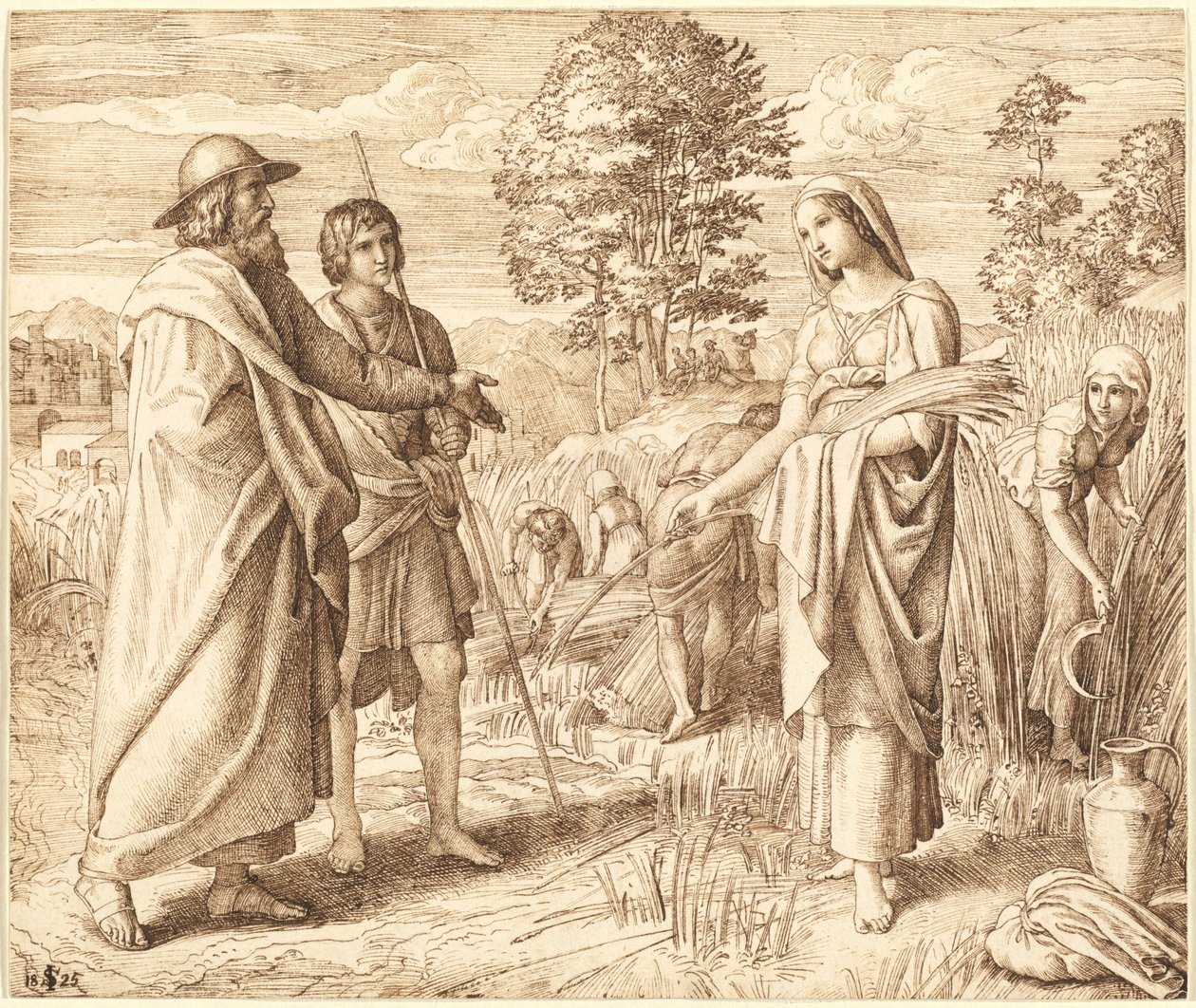 Ruth e Boas da Julius Schnorr von Carolsfeld