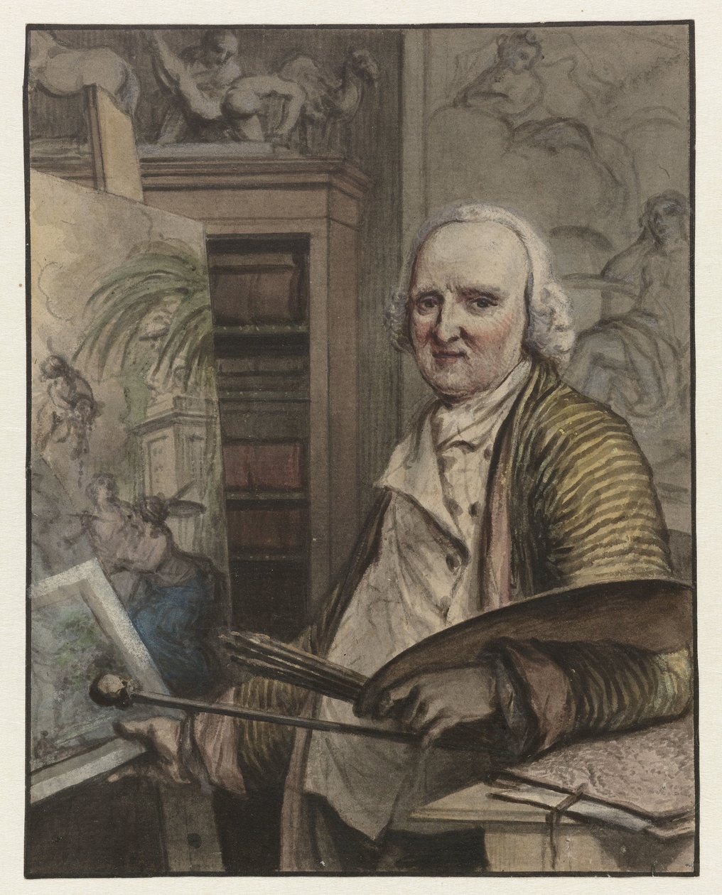 Autoritratto di Jurriaan Andriessen da Jurriaan Andriessen