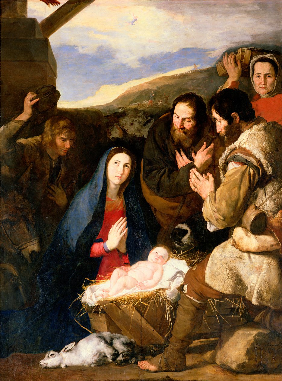 Adorazione dei pastori, 1650 da Jusepe de Ribera