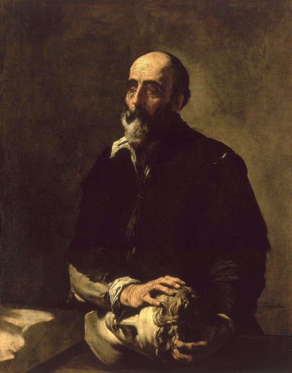 Ritratto dello scultore cieco, Gambazo, 1632 da Jusepe de Ribera