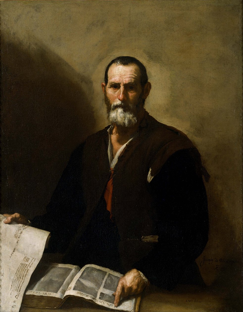 Casse di filosofi. da Jusepe de Ribera