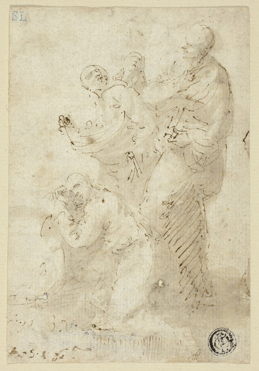 Un gruppo di figure da Jusepe de Ribera