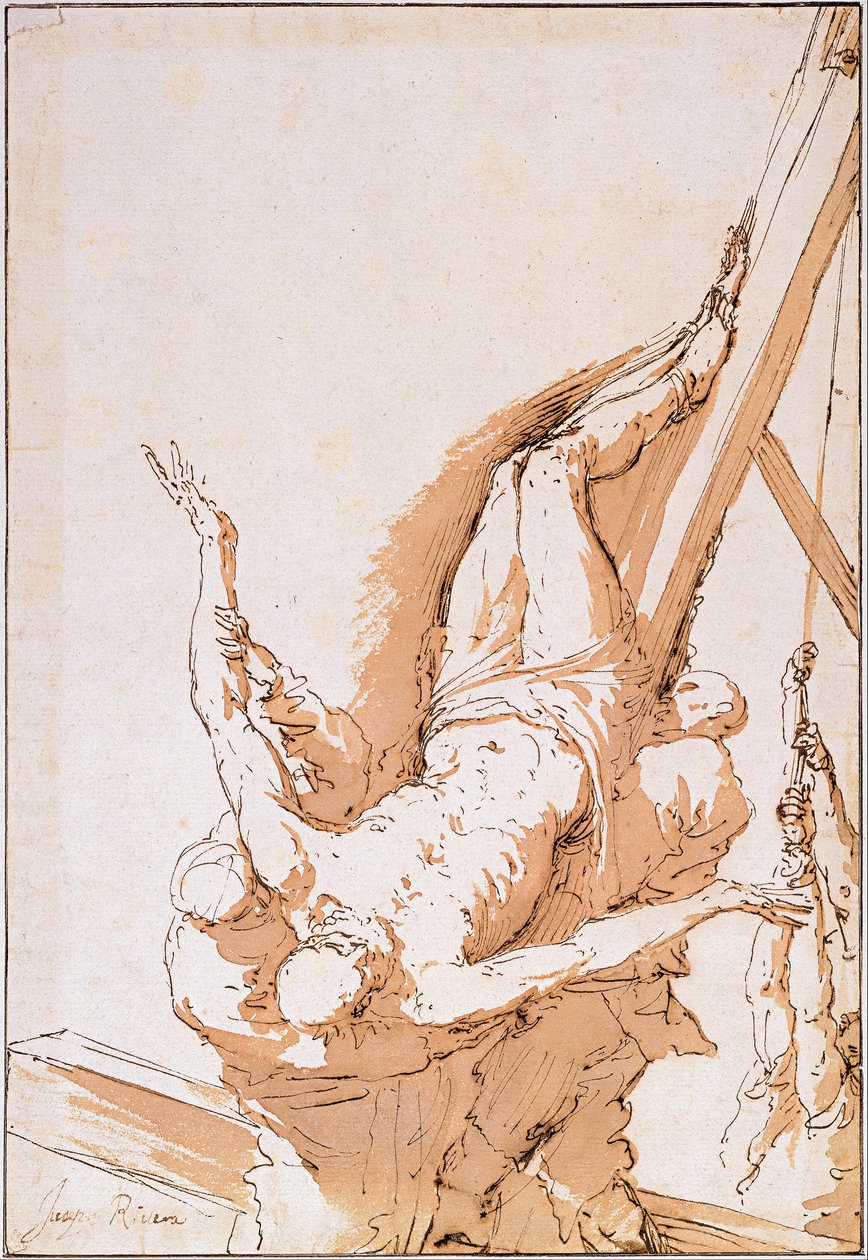 Crocifissione di San Pietro da Jusepe de Ribera