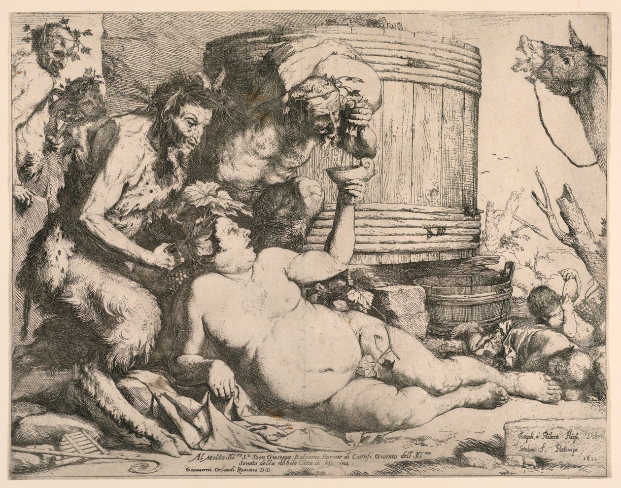 Sileno ubriaco da Jusepe de Ribera