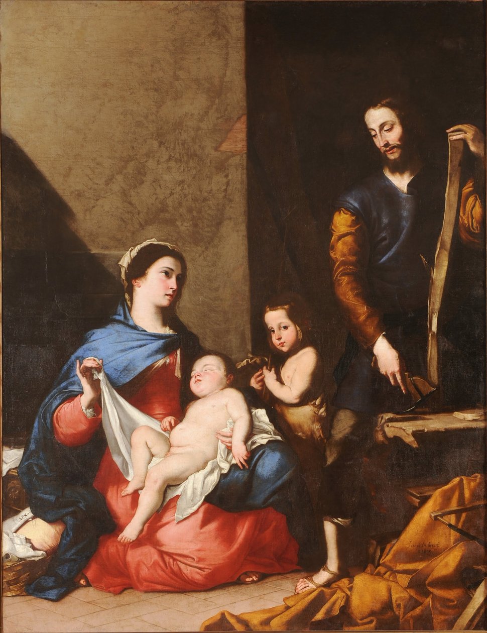 La Sacra Famiglia da Jusepe de Ribera